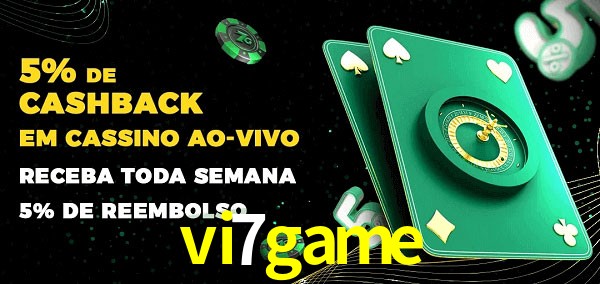 Promoções do cassino ao Vivo vi7game